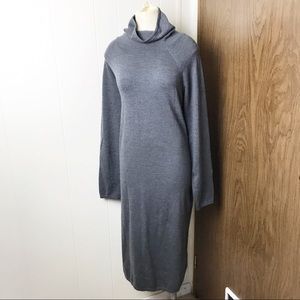 Talbots pure merino wool maxi dress